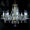 Миниатюра фото подвесная люстра artglass magda viii. full cut ce | 220svet.ru