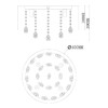 Миниатюра фото подвесная люстра mw-light аманда 481010506 | 220svet.ru