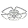 Миниатюра фото потолочная светодиодная люстра wedo light вики 76508.01.09.10 | 220svet.ru