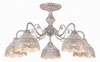 Миниатюра фото потолочная люстра arte lamp sicilia a9106pl-5wg | 220svet.ru