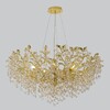 Миниатюра фото подвесная люстра crystal lux eden sp10 gold | 220svet.ru