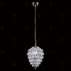Миниатюра фото подвесной светильник crystal lux charme sp2+2 led cromo/crystal | 220svet.ru