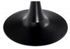 Миниатюра фото стеклянный стол woodville tulip черный 15770 | 220svet.ru