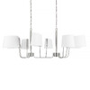 Миниатюра фото подвесная люстра loft it hilton 10527/8 nickel | 220svet.ru