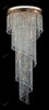 Миниатюра фото каскадная люстра maytoni cascade t522-pt40x100-g | 220svet.ru