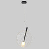 Миниатюра фото подвесной светильник crystal lux frozen sp1 black | 220svet.ru
