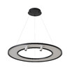 Миниатюра фото подвесной светильник crystal lux contour sp50w led black | 220svet.ru
