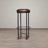 Миниатюра фото стул барный эван roomers furniture evan barstool/rich brown | 220svet.ru