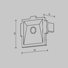 Миниатюра фото заглуiка для магнитного шинопровода maytoni accessories for tracks radity tra084ec-12w | 220svet.ru