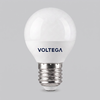 Миниатюра фото светодиодная лампа шар 5вт 6500k e27 voltega globe 5w 3279 | 220svet.ru