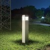 Миниатюра фото уличный светильник ideal lux elisa pt1 bianco | 220svet.ru