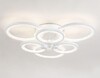 Миниатюра фото потолочная светодиодная люстра ambrella light acrylica original fa4085 | 220svet.ru