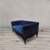 Миниатюра фото диван roomers furniture s0191-2d/blue#9801 | 220svet.ru