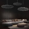 Миниатюра фото подвесной светодиодный светильник loft it cloud 10247/550 silver | 220svet.ru