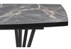 Миниатюра фото стол деревянный woodville эудес черный 528471 | 220svet.ru