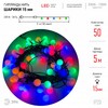 Миниатюра фото светодиодная гирлянда эра шарики 220v мультиколор - 15bm б0047967 | 220svet.ru