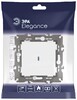 Миниатюра фото выключатель эра elegance 14-1102-01м с подсветкой, 10ах-250в, белый матовый б0065783 | 220svet.ru