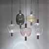 Миниатюра фото подвесной светодиодный светильник vistosi riflesso sp 2 clear/copper | 220svet.ru