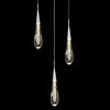 Миниатюра фото подвесной светильник pour 3 chrome delight collection | 220svet.ru