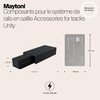 Миниатюра фото ввод питания maytoni unity tra001b-11b | 220svet.ru