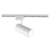 Миниатюра фото трековый однофазный светильник crystal lux clt 0.31 021 wh 3cct zoom | 220svet.ru