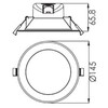 Миниатюра фото встраиваемый светильник deko-light acrux 120 565364 | 220svet.ru