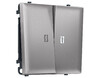 Миниатюра фото выключатель двухклавишный с подсветкой 5600k ambrella volt quant pro sigma ms504015 | 220svet.ru