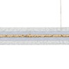 Миниатюра фото подвесной светодиодный светильник indigo dualita 14018/1pl brass v000088l | 220svet.ru