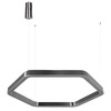 Миниатюра фото подвесной светодиодный светильник loft it titanium 10243m dark grey | 220svet.ru
