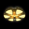 Миниатюра фото потолочная светодиодная люстра ambrella light orbital granule fg2066 wh 144w+21w d800 | 220svet.ru