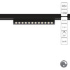 Миниатюра фото магнитный трековый светильник arte lamp optima 0.1-10v a7478pl-1bk | 220svet.ru