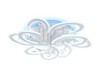 Миниатюра фото потолочная светодиодная люстра ambrella light original fa513 | 220svet.ru