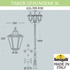 Миниатюра фото парковый фонарь fumagalli tabor ofir/noemi 3l  e35.205.r30.wxh27 | 220svet.ru