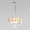 Миниатюра фото подвесная люстра loft it florida 10298/600 french gold | 220svet.ru