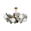 Миниатюра фото люстра на штанге loft it matisse 10008/8 grey | 220svet.ru
