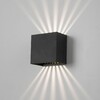 Миниатюра фото уличный настенный светодиодный светильник elektrostandard sole 35149/d черный 4690389184239 | 220svet.ru