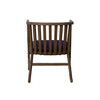 Миниатюра фото кресло roomers furniture hac6018-oak/ht1061-24 | 220svet.ru