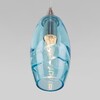 Миниатюра фото подвесной светильник eurosvet lotus 50222/1 голубой | 220svet.ru