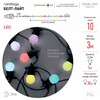 Миниатюра фото уличная светодиодная гирлянда эра 220v динамический rgb erabl-mk3 б0047957 | 220svet.ru