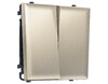 Миниатюра фото выключатель двухклавишный перекрестный 10a-250v ambrella volt quant pro sigma ms543030 | 220svet.ru