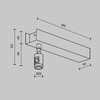 Миниатюра фото основание потолочное для блока питания с вводом питания maytoni accessories for tracks flarity tra156c-bb1-pt | 220svet.ru