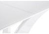 Миниатюра фото стол стеклянный horns 120 super white | 220svet.ru