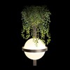 Миниатюра фото настенный светильник loft it jardin 10121w/b dark grey | 220svet.ru
