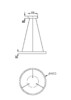 Миниатюра фото подвесной светодиодный светильник maytoni rim mod058pl-l22bk | 220svet.ru