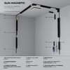 Миниатюра фото трековый магнитный светодиодный светильник elektrostandard slim magnetic 85034/01 a067375 | 220svet.ru