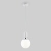 Миниатюра фото подвесной светильник eurosvet bubble 50151/1 белый | 220svet.ru