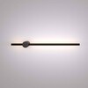 Миниатюра фото настенный светодиодный светильник elektrostandard cane mrl led 1115 черный a058236 | 220svet.ru