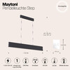 Миниатюра фото подвесной светодиодный светильник maytoni step p010pl-l23b | 220svet.ru