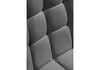 Миниатюра фото стул woodville челси темно-серый / белый 489746 | 220svet.ru