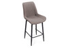 Миниатюра фото барный стул woodville седа к крутящийся латте / черный 520603 | 220svet.ru